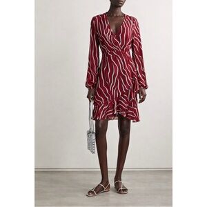 Just Cavalli Y2K Vibrant Striped Midi Long Sleeve Dress